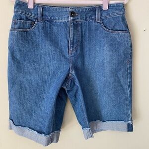 Sonoma Denim Cuffed Shorts 10